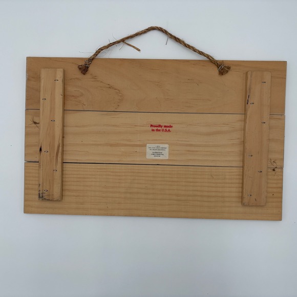 Coca-Cola Heritage Series Wood Sign Wall Decor Bar Coke Bottle Made in USA 2012 - Picture 2 of 3